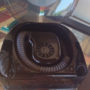 Black Hair Dryer with Hose